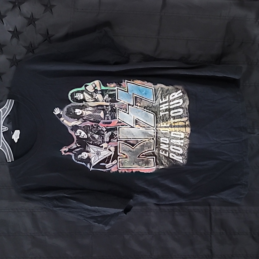 Kiss End Of The Road World Tour t shirt 2019 Size Large The Final Tour Ever
